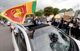 ائتلاف حاکم سریلانکا اکثریت پارلمان را از دست داد