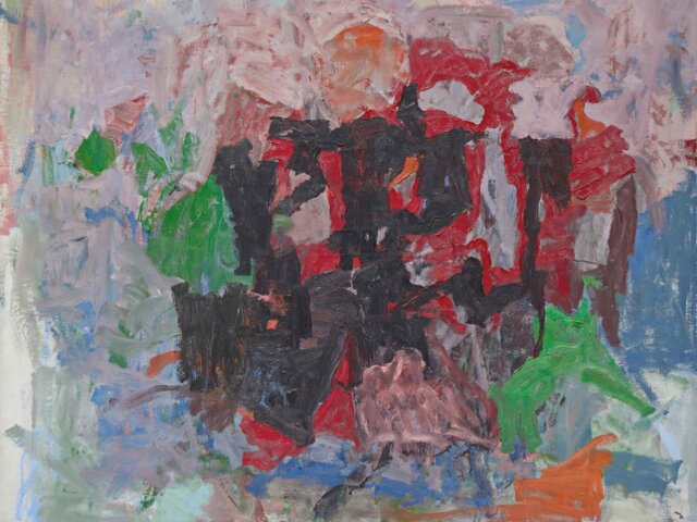 مزایده یک نقاشی انتزاعی دهها میلیون دلاری