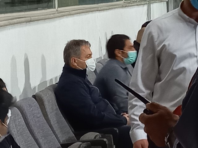 کیروش در حضور اسکوچیچ تشویق شد + فیلم