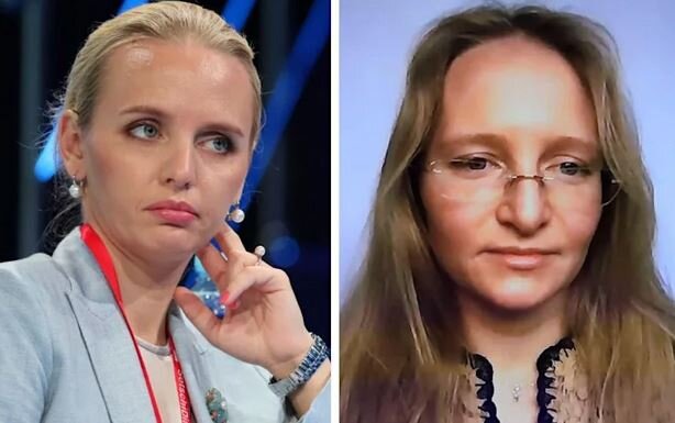 از راست، «کاترینا تیخونووا» و « ماریا ورونتسوا» نام دختران پوتین در فهرست تحریمی اتحادیه اروپا