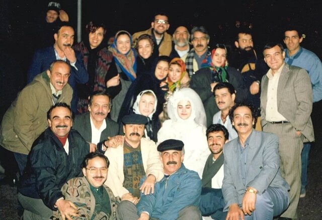 دو عکس خاطرهانگیز از پشت صحنه «پدر سالار»