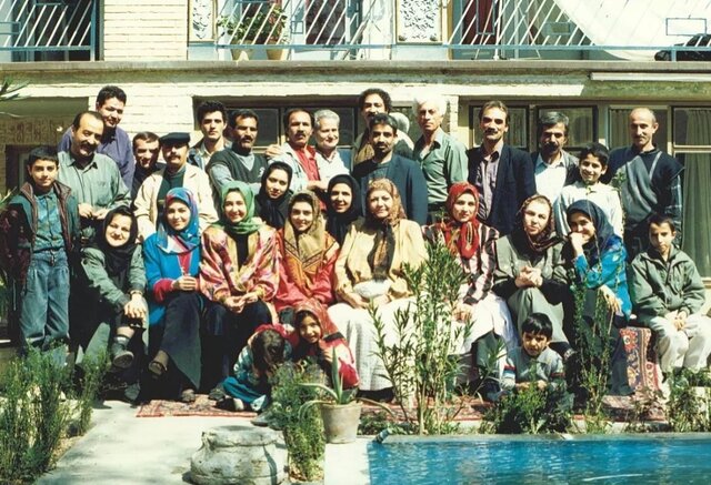 دو عکس خاطرهانگیز از پشت صحنه «پدر سالار»