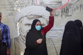 مراسم تشییع شهید حجتالاسلام محمد اصلانی در حرم مطهر رضوی 2