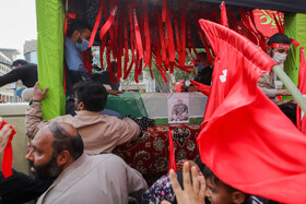 مراسم تشییع شهید حجتالاسلام محمد اصلانی در حرم مطهر رضوی 9