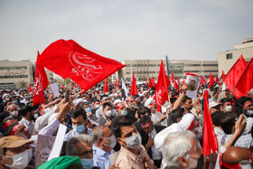 مراسم تشییع شهید حجتالاسلام محمد اصلانی در حرم مطهر رضوی 10