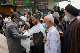 مراسم تشییع شهید حجتالاسلام محمد اصلانی در حرم مطهر رضوی 14