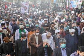 مراسم تشییع شهید حجتالاسلام محمد اصلانی در حرم مطهر رضوی 15