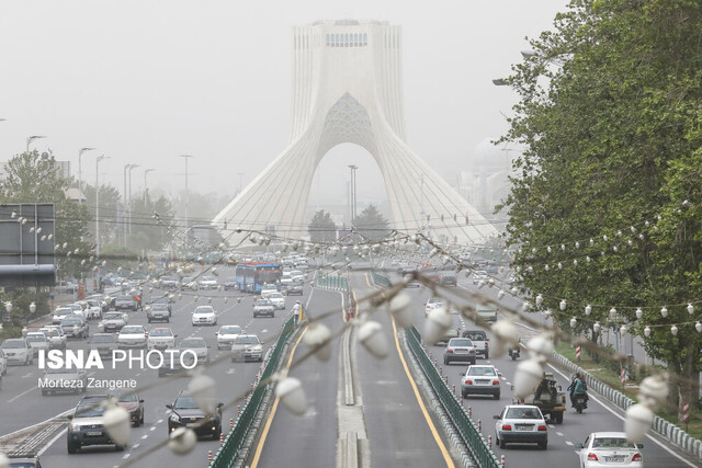 زیر و بم کیفیت هوای تهران طی سال گذشته زیر و بم کیفیت هوای تهران طی سال گذشته