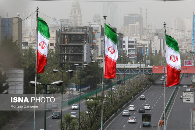 وزش تندبادهای موقت در تهران/کاهش نسبی دما تا فردا