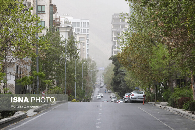 تداوم آلودگی هوای تهران تا جمعه تداوم آلودگی هوای تهران تا جمعه