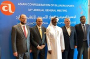 اسکندری در سمت نائب رئیسی کنفدراسیون ورزش‌های بیلیاردی آسیا ابقا شد