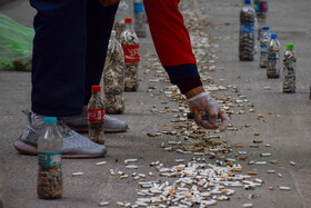 اجرای پویش نه به ته سیگار در اصفهان