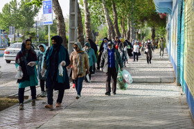 اجرای پویش نه به ته سیگار در اصفهان