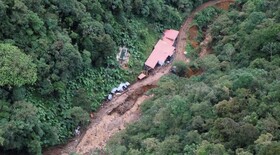 ۸ کشته در حادثه رانش زمین در کلمبیا