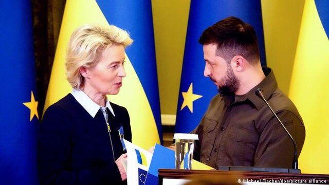 رئیس کمیسیون اروپا در کی‌یف: اوکراین ظرف چند هفته عضو اتحادیه اروپا می‌شود