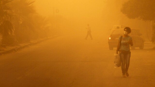 نکاتی برای حفظ سلامتی هنگام وقوع طوفان گردوخاک