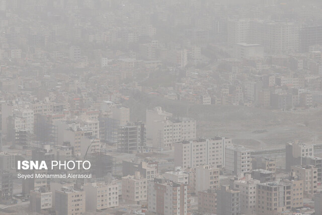  شاخص آلودگی هوای قزوین به ۱۵۱ تا ۲۰۰ پی‌پی‌ام رسید