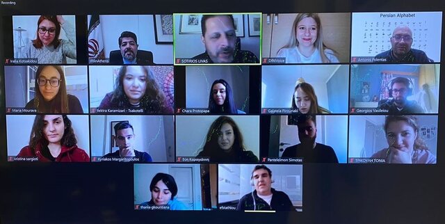 افتتاح رسمی واحد آموزش فارسی در دانشگاه ایونی یونان 3