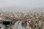 افزایش غلظت گرد و خاک در بعضی استان‌ها