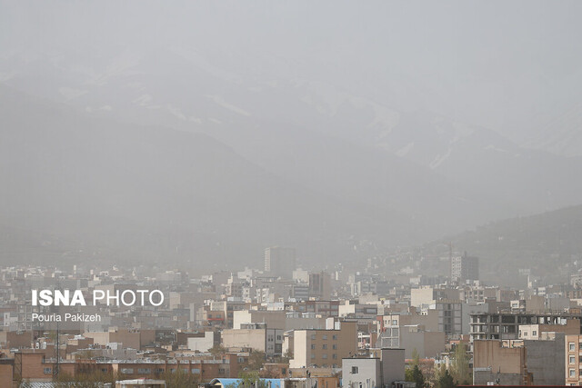 آسمان غبارآلود غرب و مرکز کشور/ افزایش دما تا ۱۵ درجه در استان‌های ساحلی خزر 