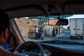 سفره افطار در کورههای آجرپزی 7