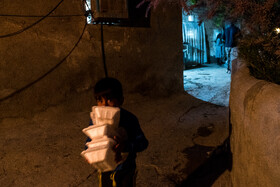 سفره افطار در کورههای آجرپزی 25