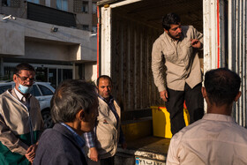 سفره افطار در کورههای آجرپزی 6