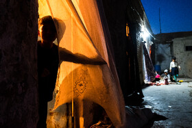 سفره افطار در کورههای آجرپزی 26