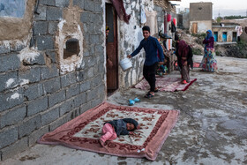 سفره افطار در کورههای آجرپزی 11