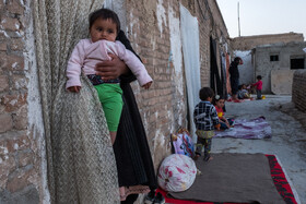 سفره افطار در کورههای آجرپزی 15