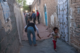 سفره افطار در کورههای آجرپزی 12