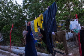 سفره افطار در کورههای آجرپزی 23