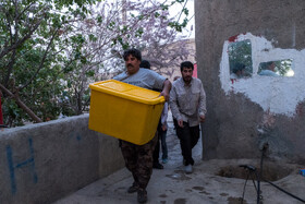 سفره افطار در کورههای آجرپزی 17