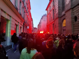 تجمع اعتراضی در ۲ شهر فرانسه پس از انتخابات ریاست جمهوری