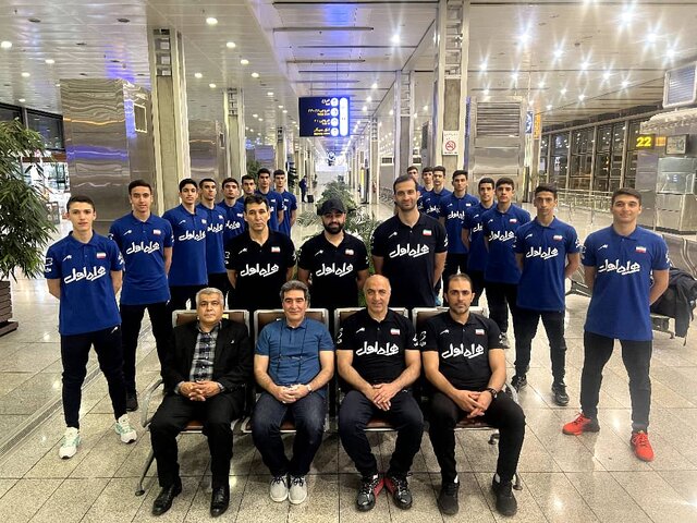 بزرگترین اعزام تدارکاتی والیبال ایران / سه تیم ملی راهی ایتالیا شدند