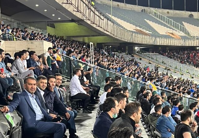 حضور قهرمان المپیک در آزادی / مصدومهای نساجی باعث خشم آبیها شد 2