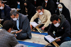 جمع خوانی قرآن کریم در حسینیه اعظم زنجان 5