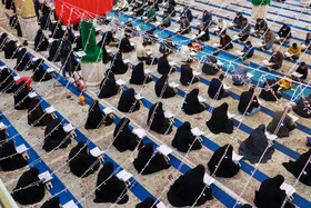 جمع خوانی قرآن کریم در حسینیه اعظم زنجان 7