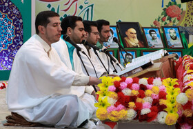 جمع خوانی قرآن کریم در حسینیه اعظم زنجان 9