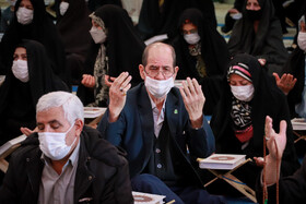 جمع خوانی قرآن کریم در حسینیه اعظم زنجان 12