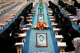 جمع خوانی قرآن کریم در حسینیه اعظم زنجان 17