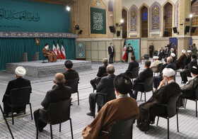 دیدار مسئولان و کارگزاران نظام با مقام معظم رهبری