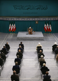 دیدار مسئولان و کارگزاران نظام با مقام معظم رهبری