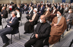 دیدار مسئولان و کارگزاران نظام با مقام معظم رهبری
