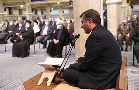 دیدار مسئولان و کارگزاران نظام با مقام معظم رهبری