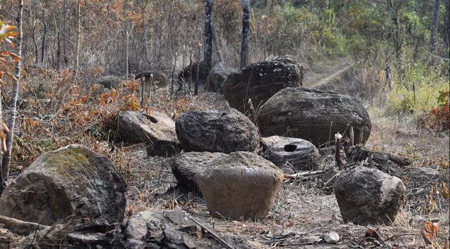 کشف محفظههای عظیم سنگی در هند