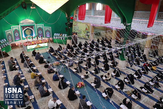 ویدئو / جمعخوانی قرآن کریم در زنجان