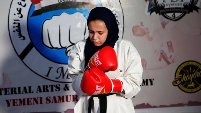 سختیهای بانوان ورزشکار یمنی زیر آتش جنگ 3