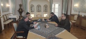 دیدار برجامی اولیانوف با اعضای نمایندگی دائم ایران در وین