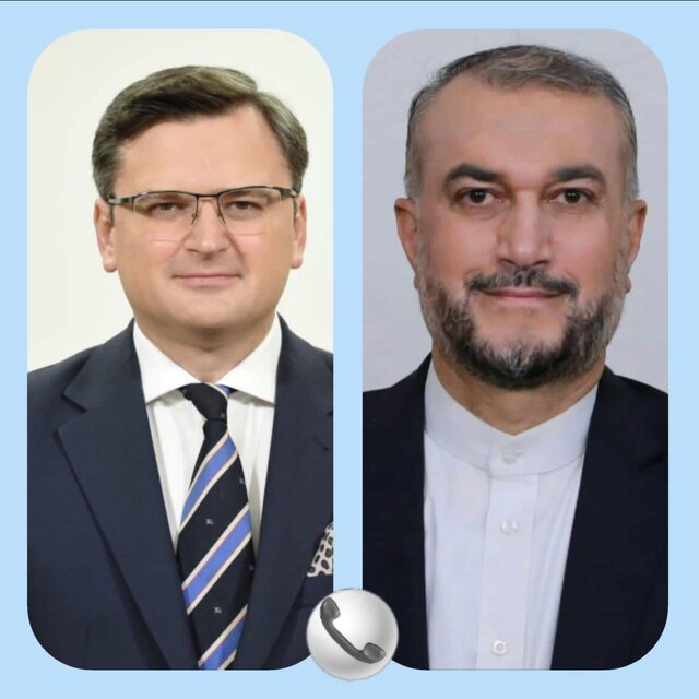 بحران اوکراین محور گفتوگوی وزیران خارجه ایران و اوکراین